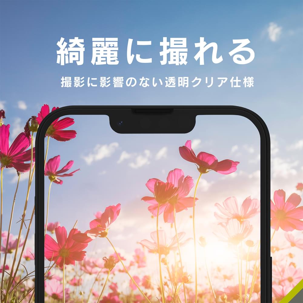 for iPhone レンズを完全に守る 高透明レンズ&クリアカメラユニット保護フィルム 2セット 自己治癒(販売終了)