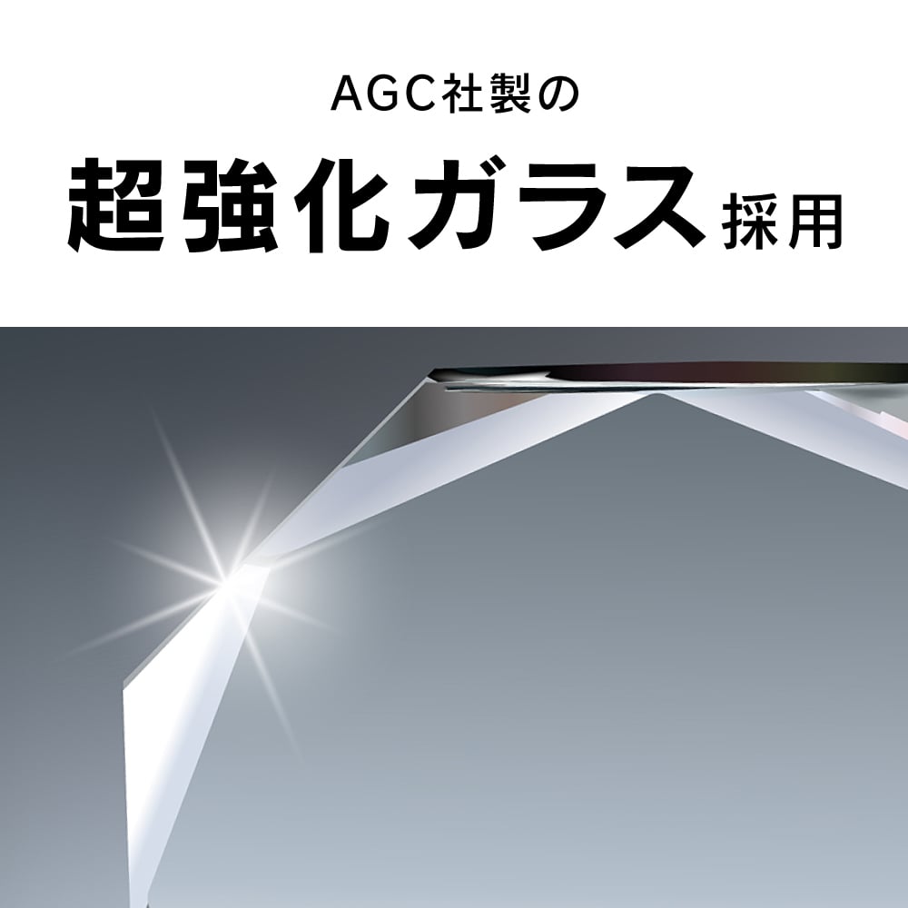 for Xpeira ケースとの相性抜群 黄色くならないブルーライト低減 画面保護強化ガラス(販売終了)