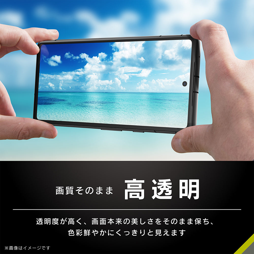 for Pixel ケースとの相性抜群 高透明 画面保護強化ガラス