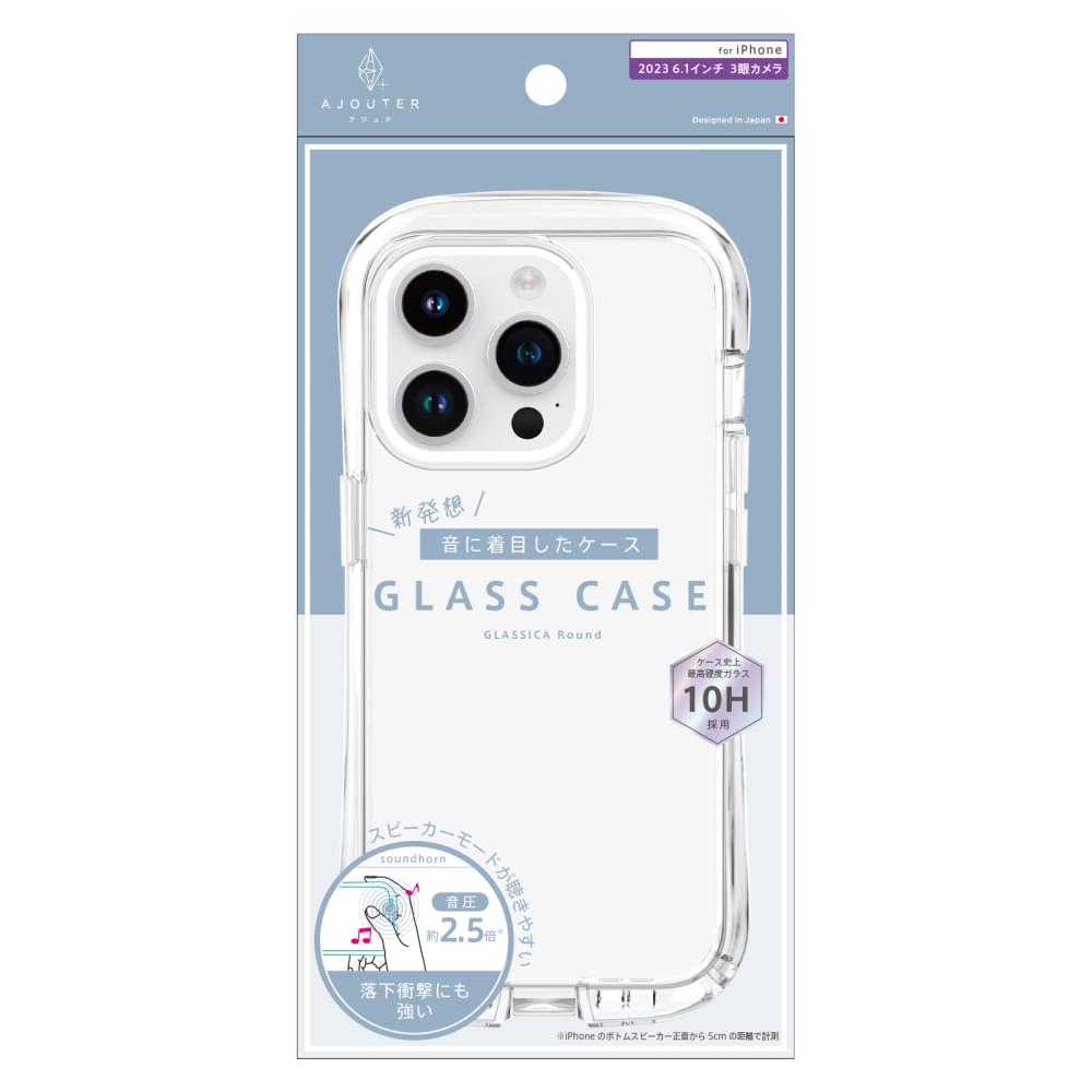 ajouter アジュテ for iPhone 衝撃吸収ラウンドケース