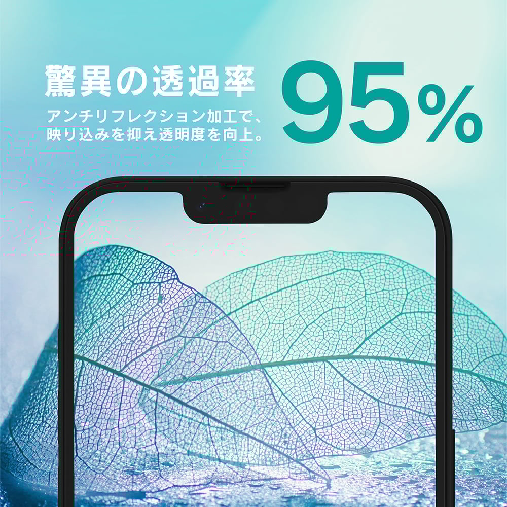 for iPhone 高透明 レンズ保護ガラス