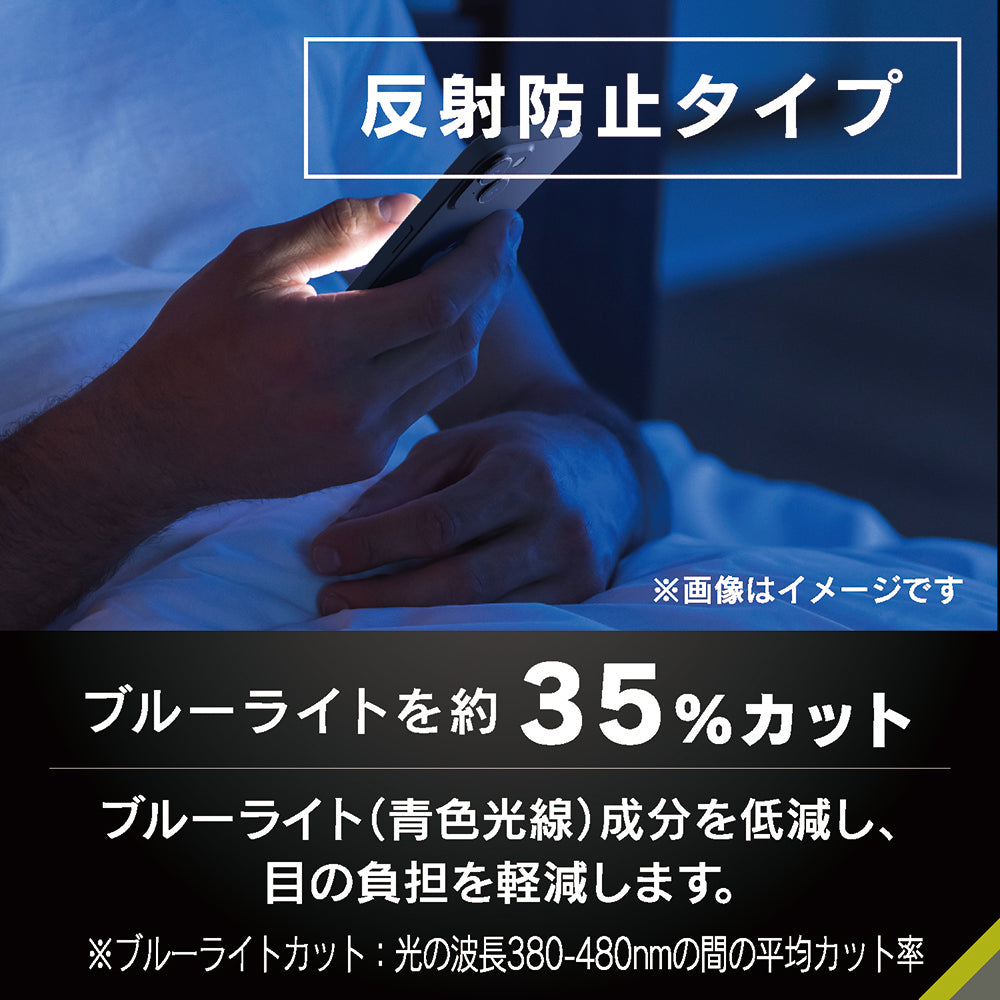 for iPhone 画面保護フィルム 位置ピタ エコパッケージ