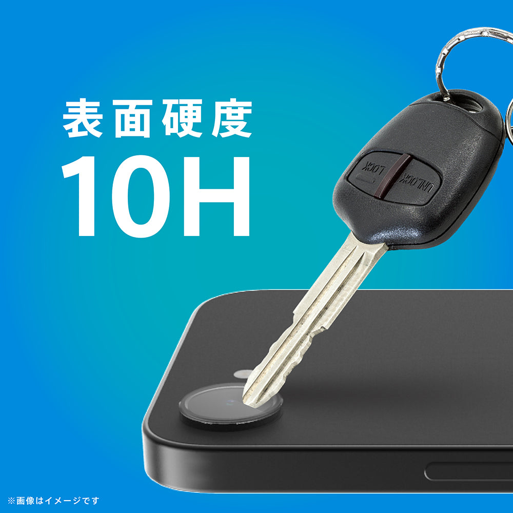 iPhone 透明フレーム 高透明 レンズ保護ガラス
