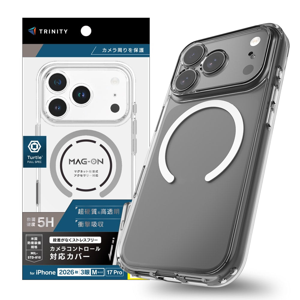 予約製品】for iPhone [Turtle Solid FULLSPEC] カメラコントロール