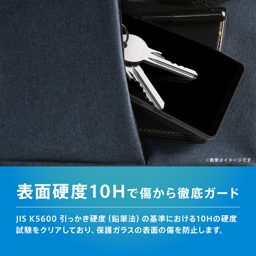for Xperia 超堅狼ウルフガラス 画面保護強化ガラス