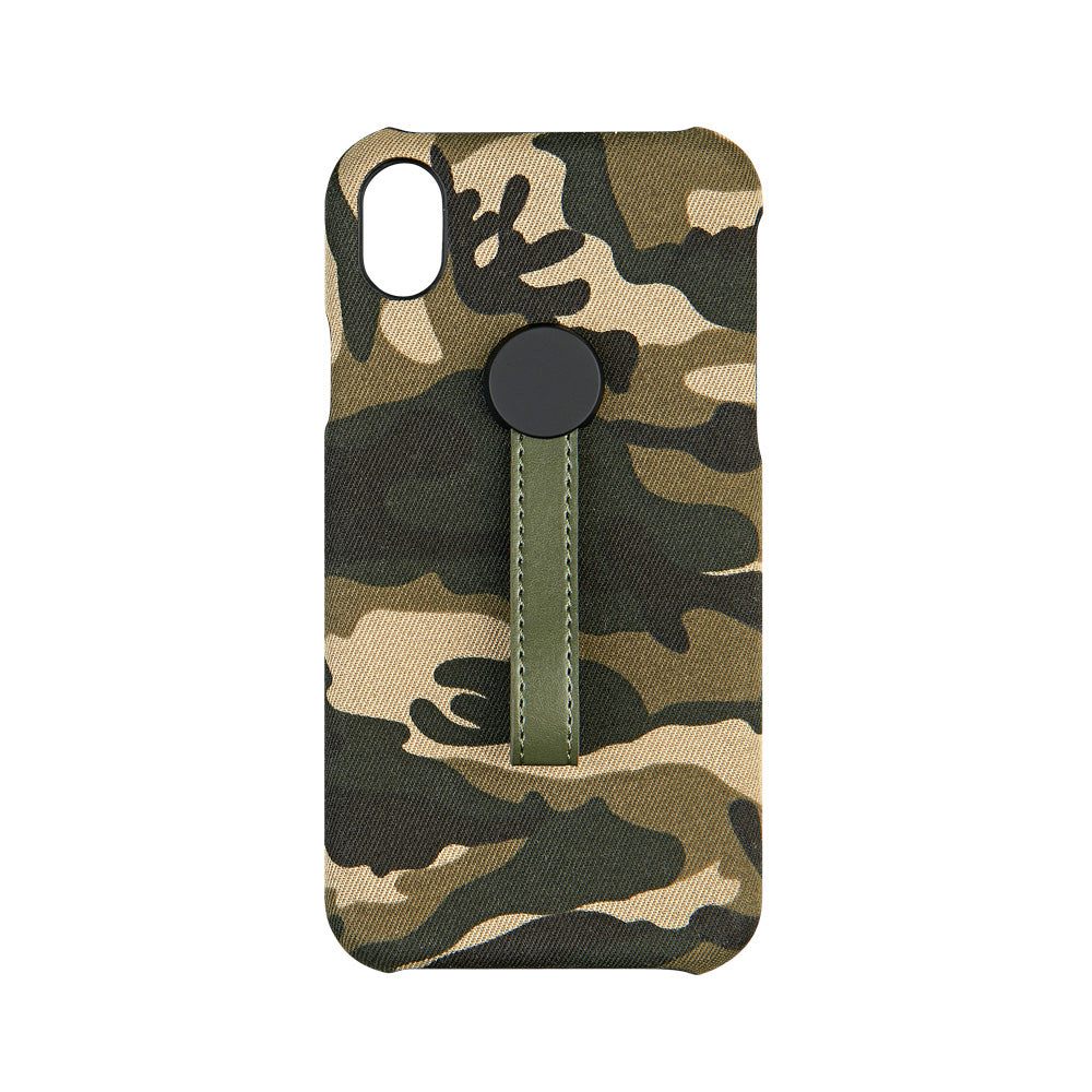 for iPhone [NUNO] ハンドルリング付きファブリックケース（販売終了）