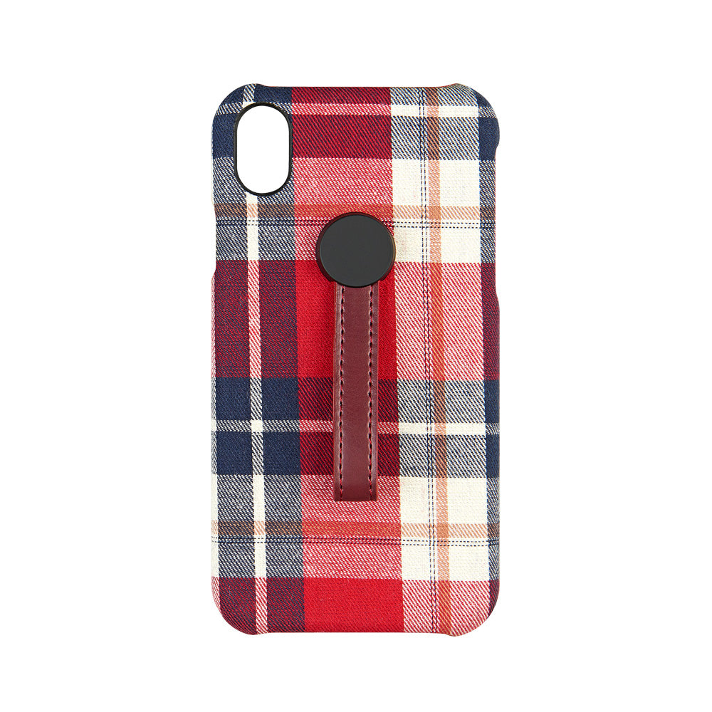 for iPhone [NUNO] ハンドルリング付きファブリックケース（販売終了）