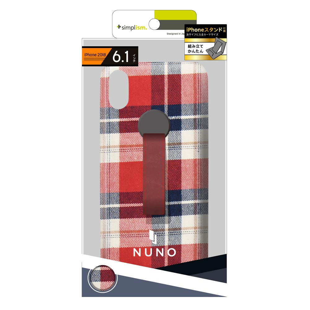 for iPhone [NUNO] ハンドルリング付きファブリックケース（販売終了）