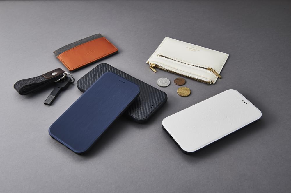 for iPhone [Flip Shell] 背面クリアフリップシェルケース