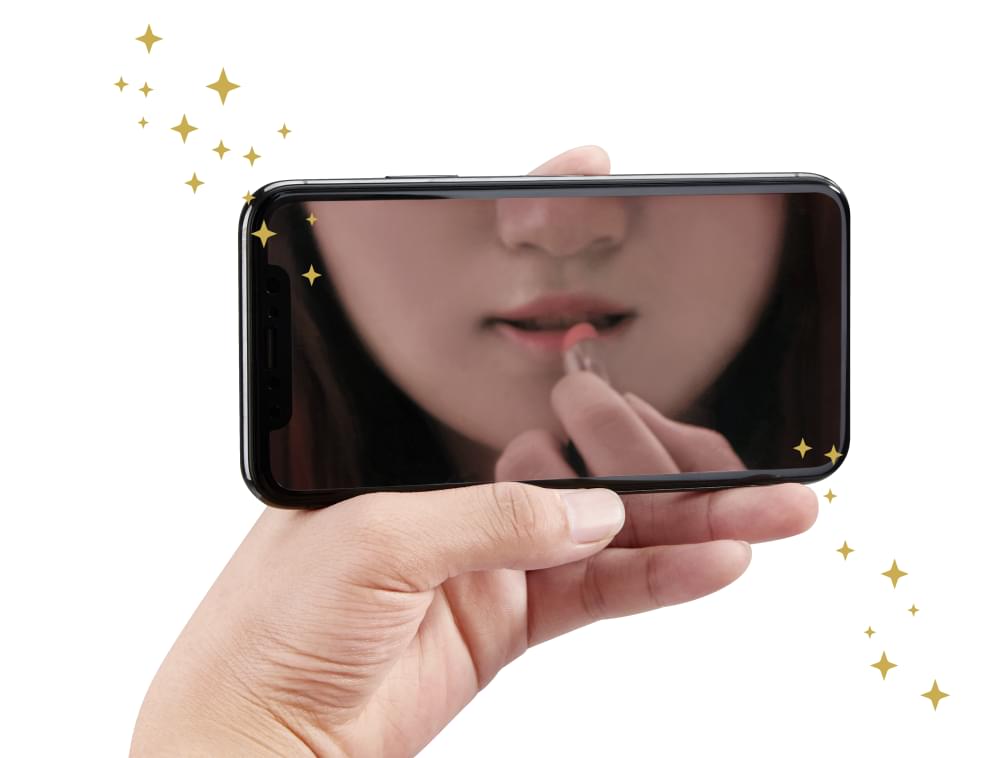 for iPhone [FLEX 3D] ハーフミラーガラス