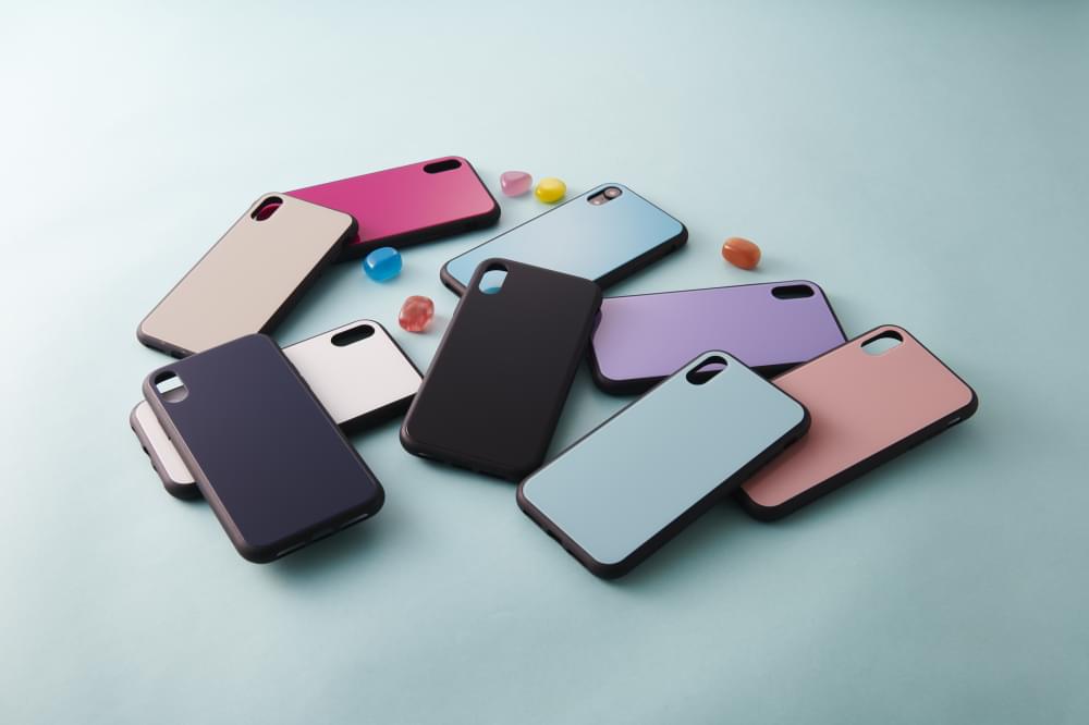 for iPhone [GLASSICA] 背面ガラスケース(Solid color)（販売終了）