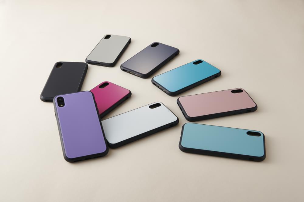 for iPhone [GLASSICA] 背面ガラスケース(Solid color)（販売終了）