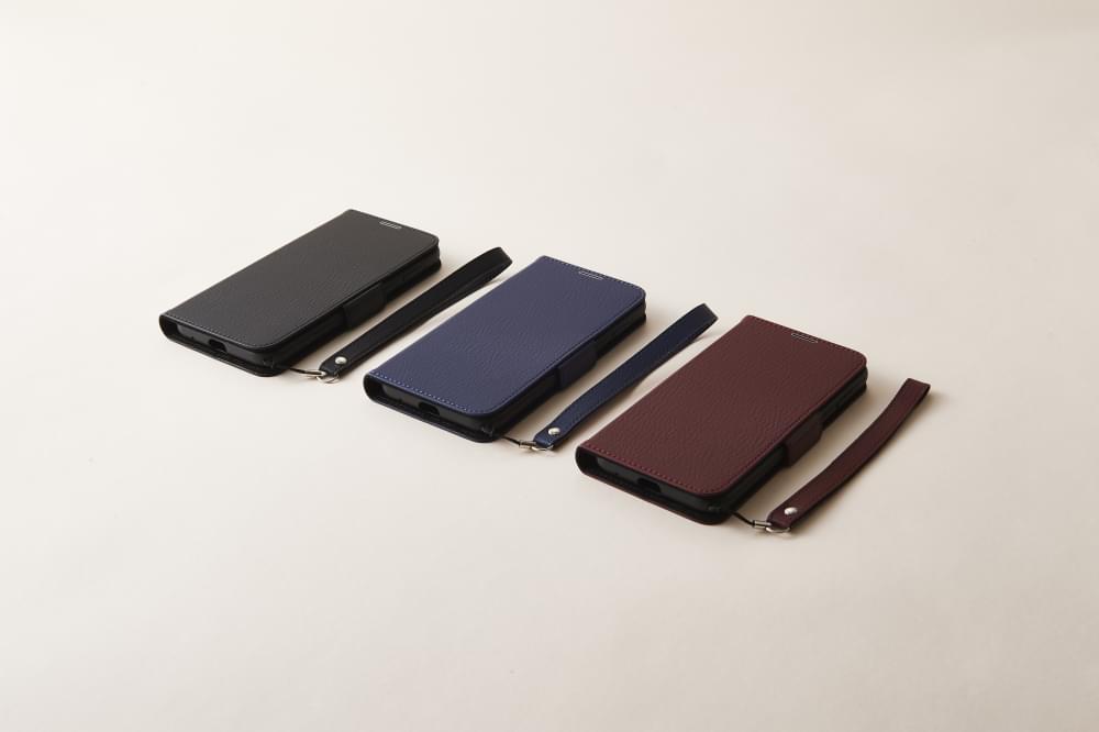 for AQUOS compact [FlipNote Slim] クラリーノ フリップノートケース（販売終了）