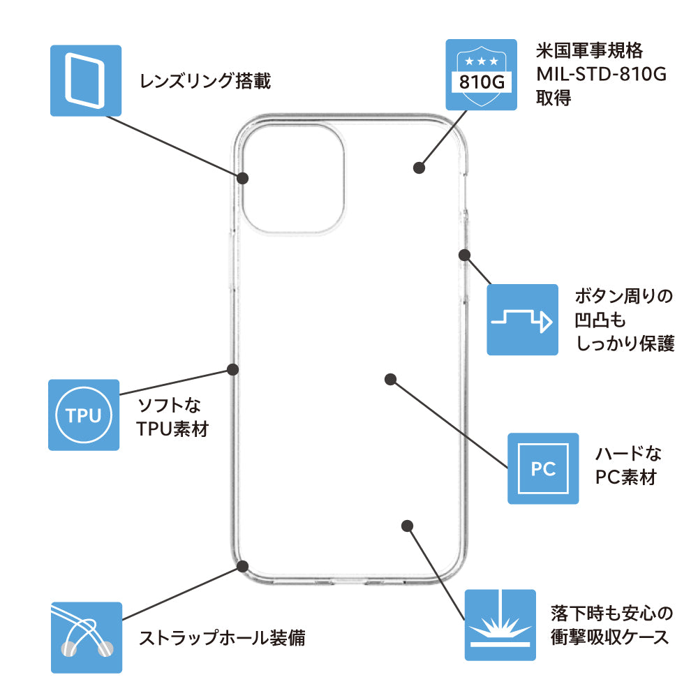 for iPhone [Turtle] ハイブリッドケース（販売終了）