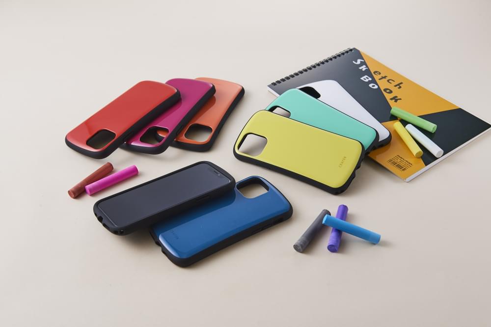 for iPhone [CRAYON] 背面キズ修復防指紋 衝撃吸収ハイブリッドケース（販売終了）