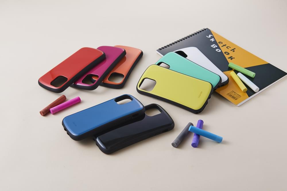 for iPhone [CRAYON] 背面キズ修復防指紋 衝撃吸収ハイブリッドケース（販売終了）