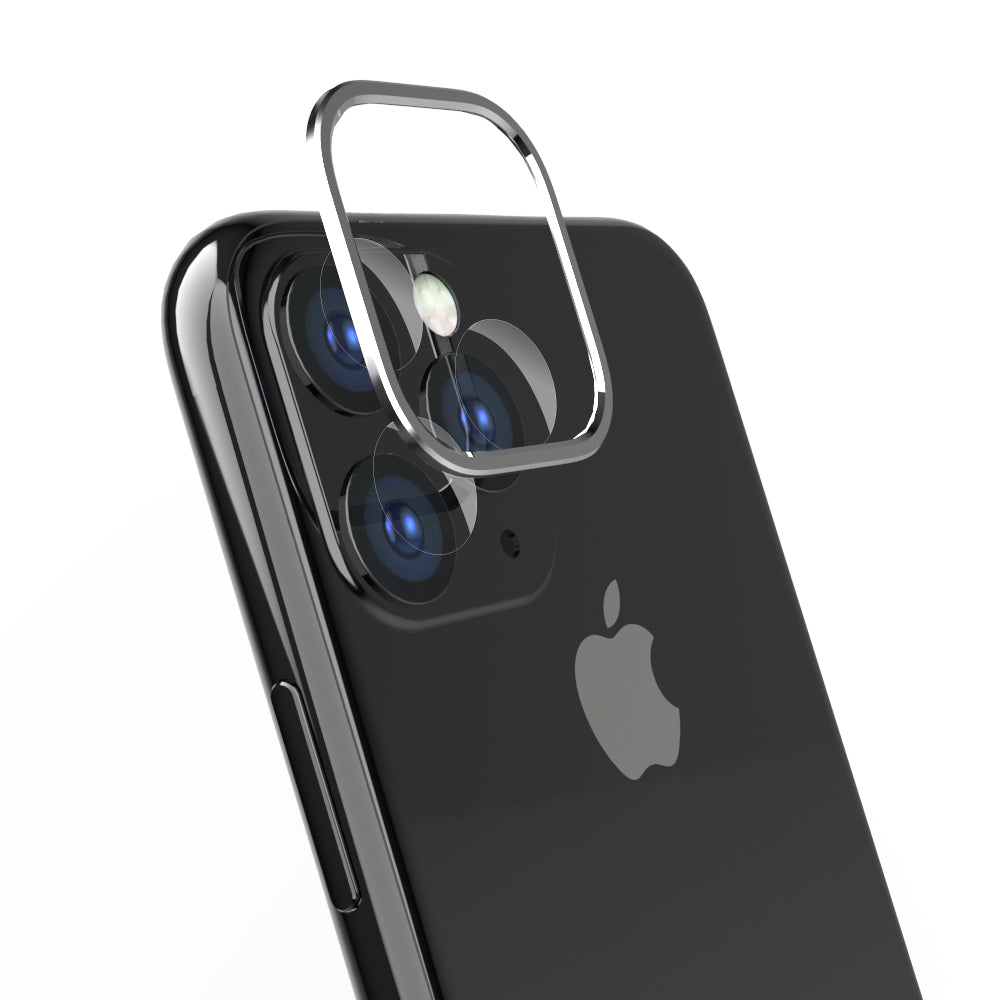 for iPhone [Lens Bumper Plus] カメラレンズ保護アルミフレーム＆ガラスコーティングフィルムセット（販売終了）