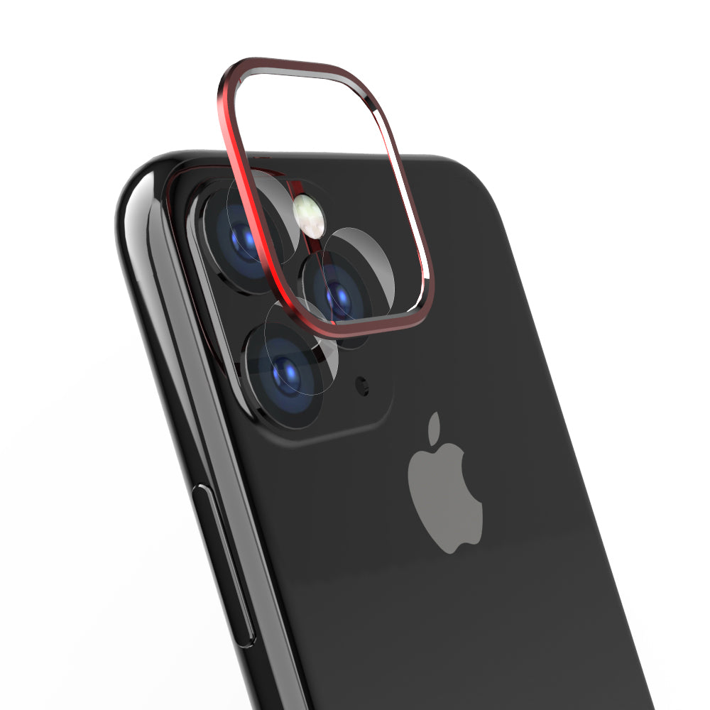 for iPhone [Lens Bumper Plus] カメラレンズ保護アルミフレーム＆ガラスコーティングフィルムセット（販売終了）