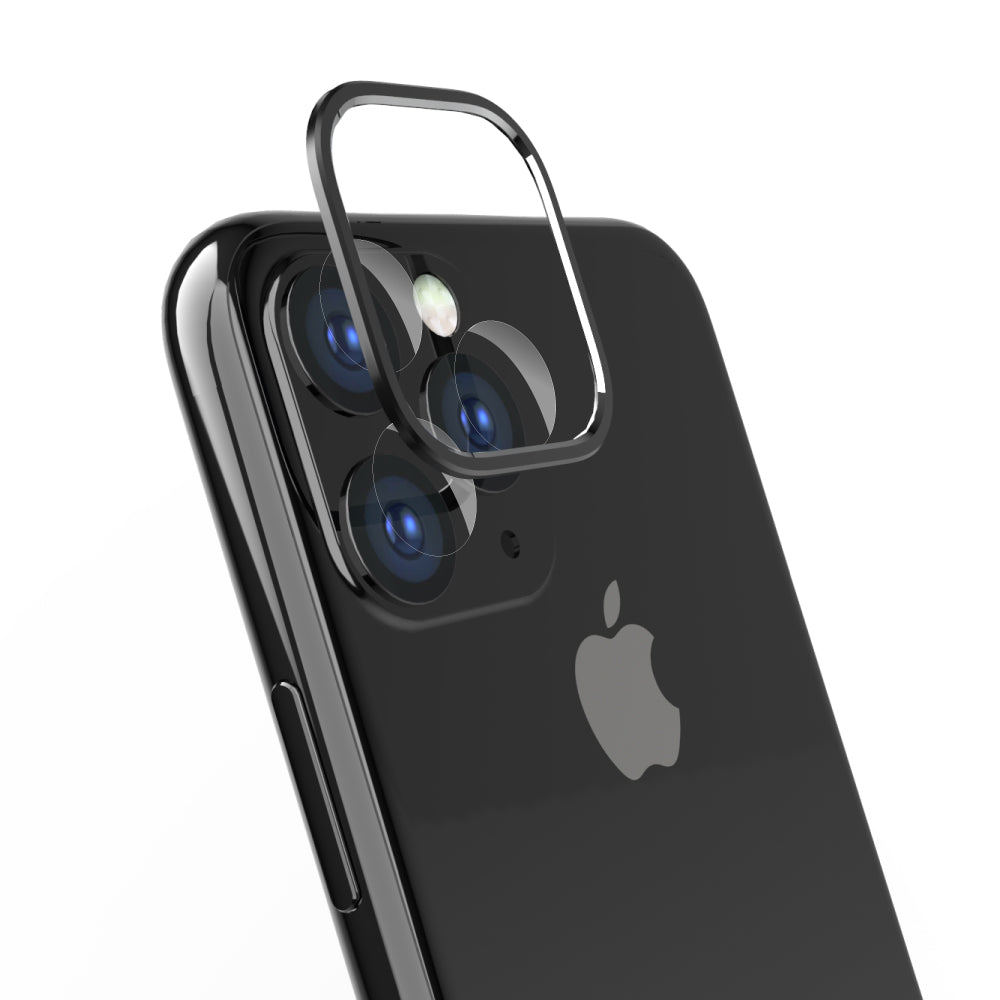 for iPhone [Lens Bumper Plus] カメラレンズ保護アルミフレーム＆ガラスコーティングフィルムセット（販売終了）