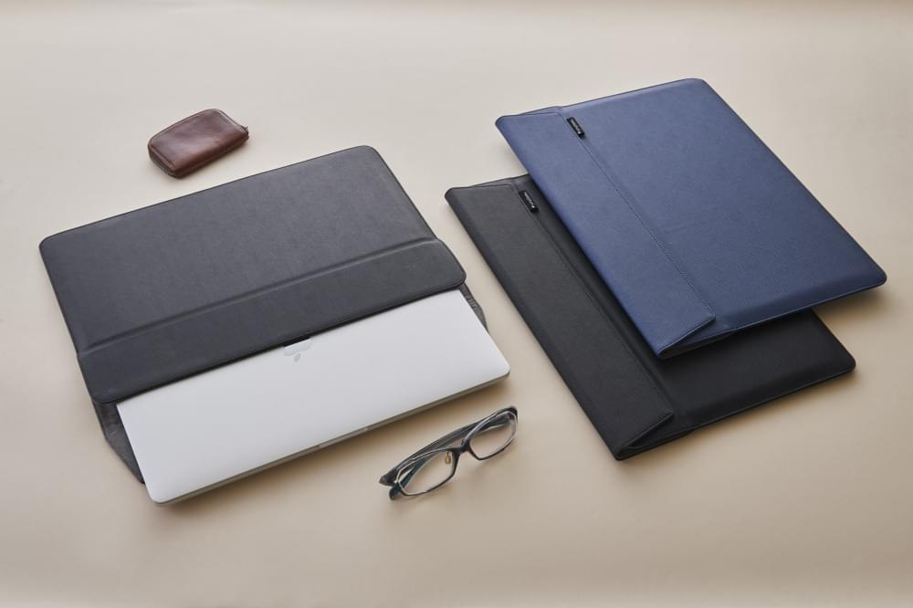 for MacBook [BookSleeve] 薄型スリーブケース サフィアーノ