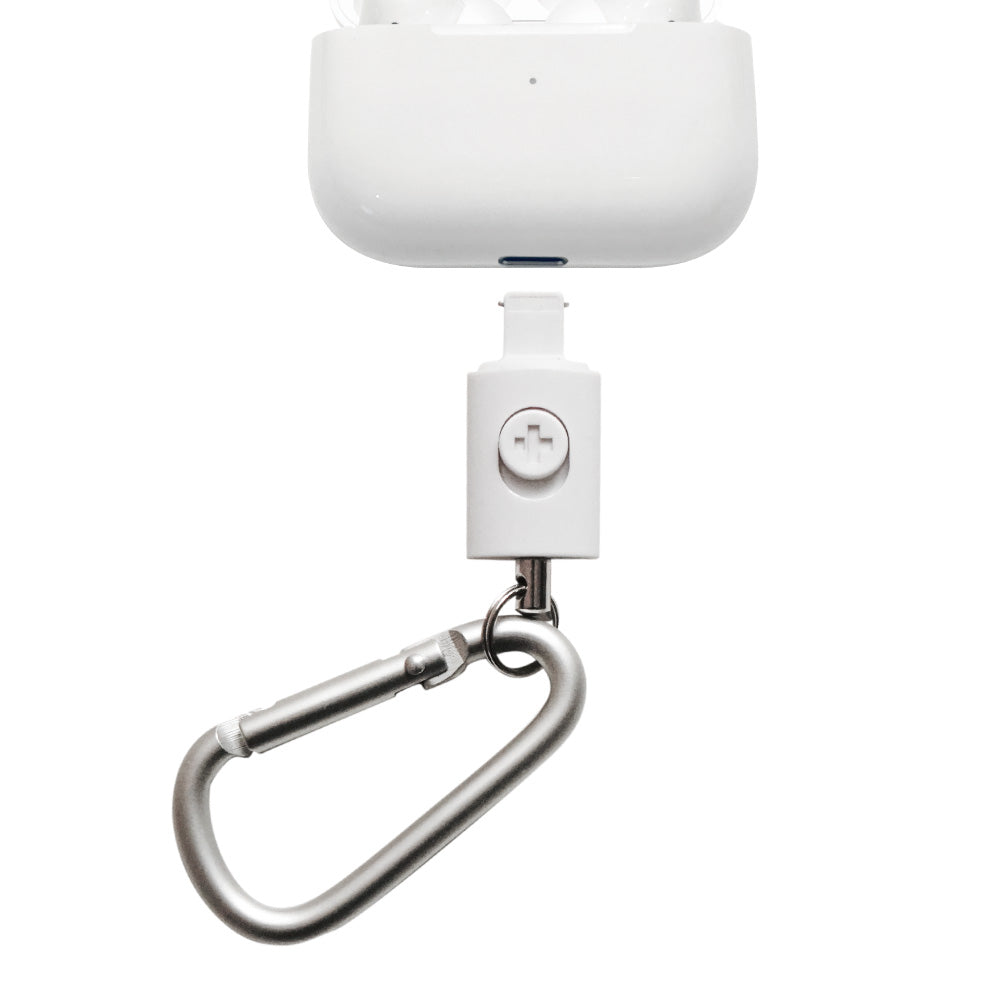 AirPods / AirPods Pro用 カラビナ付ホルダー
