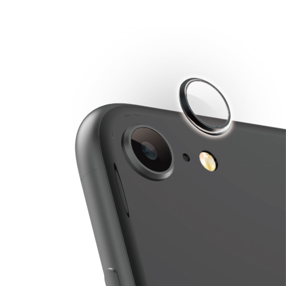 for iPhone [Lens Bumper Plus] カメラレンズ保護アルミフレーム＆ガラスコーティングフィルムセット（販売終了）