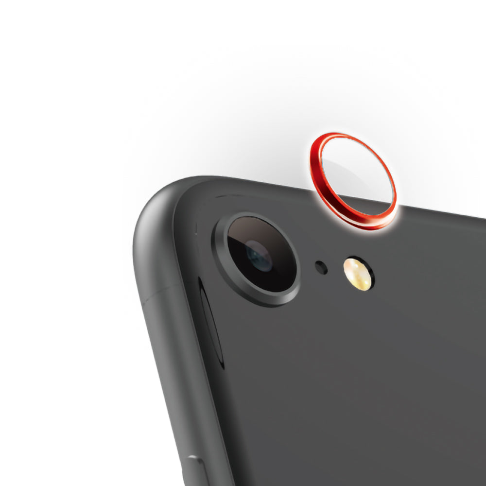 for iPhone [Lens Bumper Plus] カメラレンズ保護アルミフレーム＆ガラスコーティングフィルムセット（販売終了）