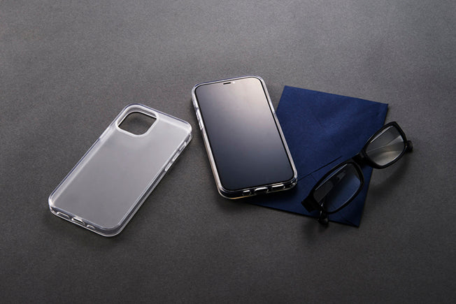 for iPhone用ケース [GLASSICA] 背面ガラスケース マット（販売終了）