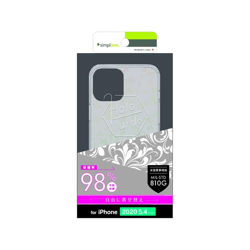 for iPhone用ケース [Turtle Hologram] ハイブリッドケース ホログラムパターン（販売終了）