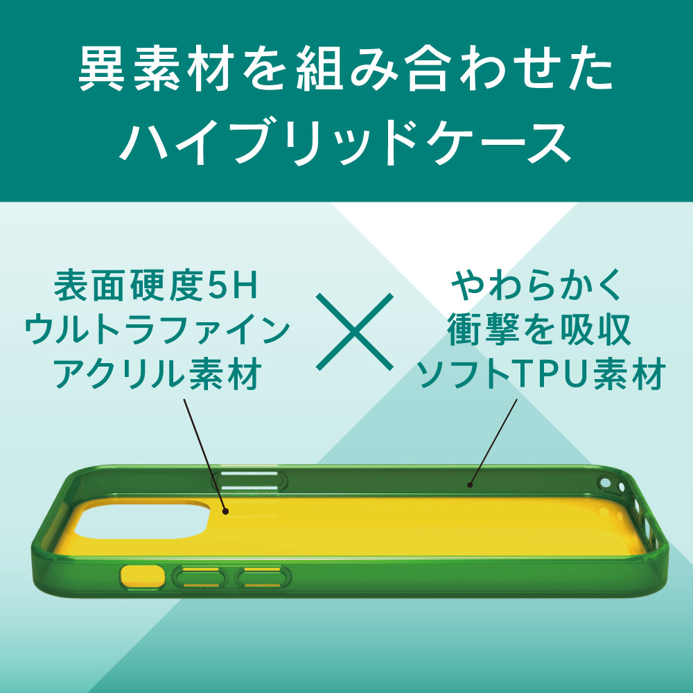 for iPhone [Turtle] ハイブリッドケース