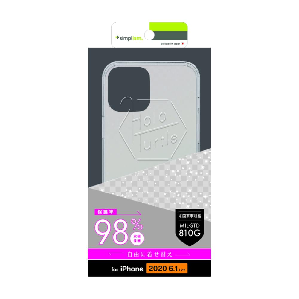 for iPhone用ケース [Turtle Hologram] ハイブリッドケース ホログラムパターン（販売終了）