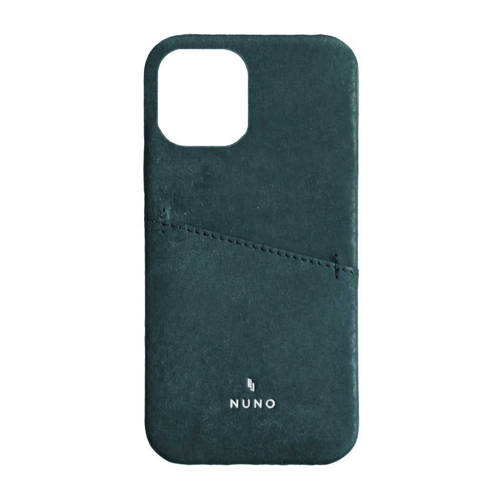 for iPhone用ケース [NUNO] カードポケット付き本革バックケース（販売終了）
