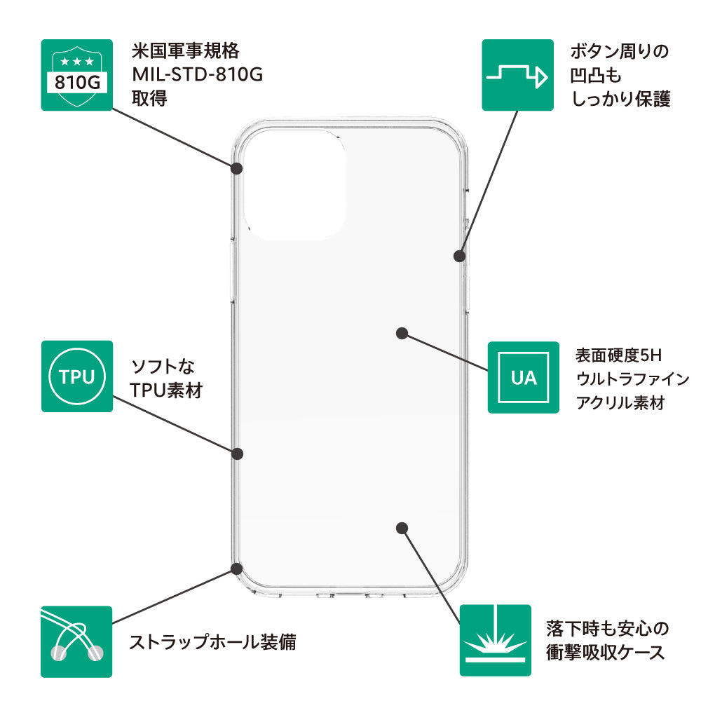for iPhone [Turtle] ハイブリッドケース