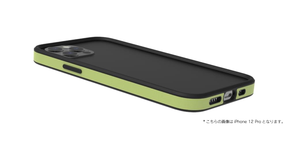 for iPhone [ALINE] 衝撃吸収 バンパーケース 天然木シート（販売終了）