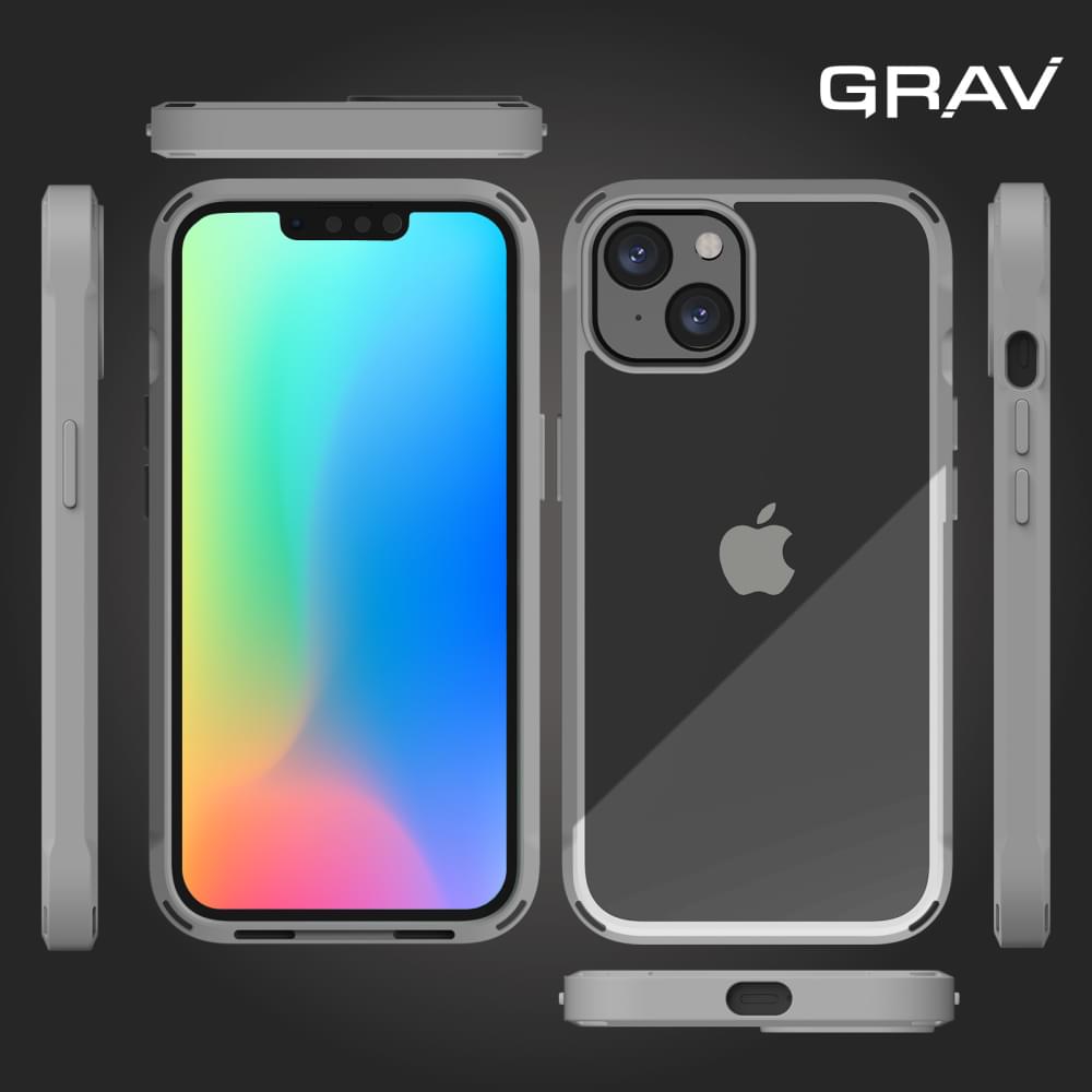 for iPhone [GRAV] 衝撃吸収 ハイブリッドケース（販売終了）