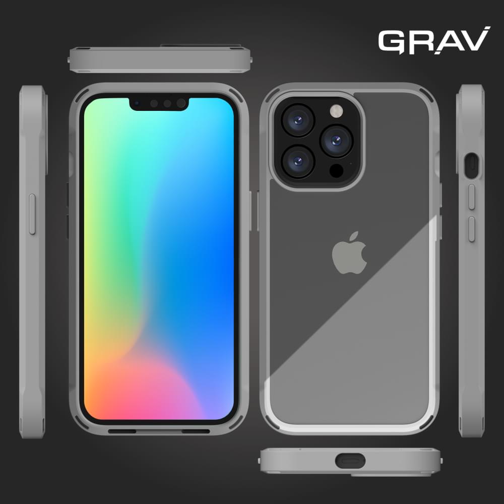 for iPhone [GRAV] 衝撃吸収 ハイブリッドケース（販売終了）