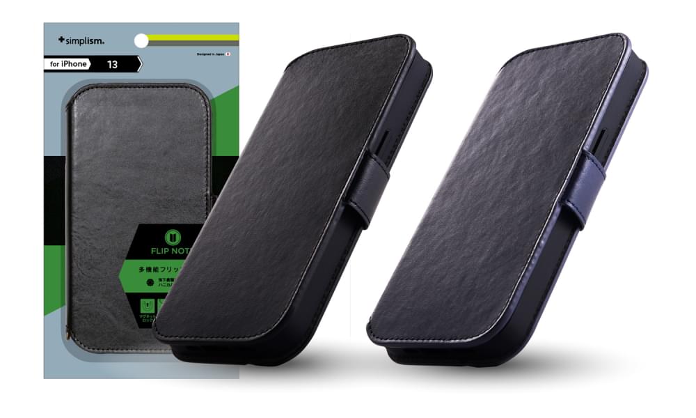 for iPhone [FlipNote] 耐衝撃フリップノートケース