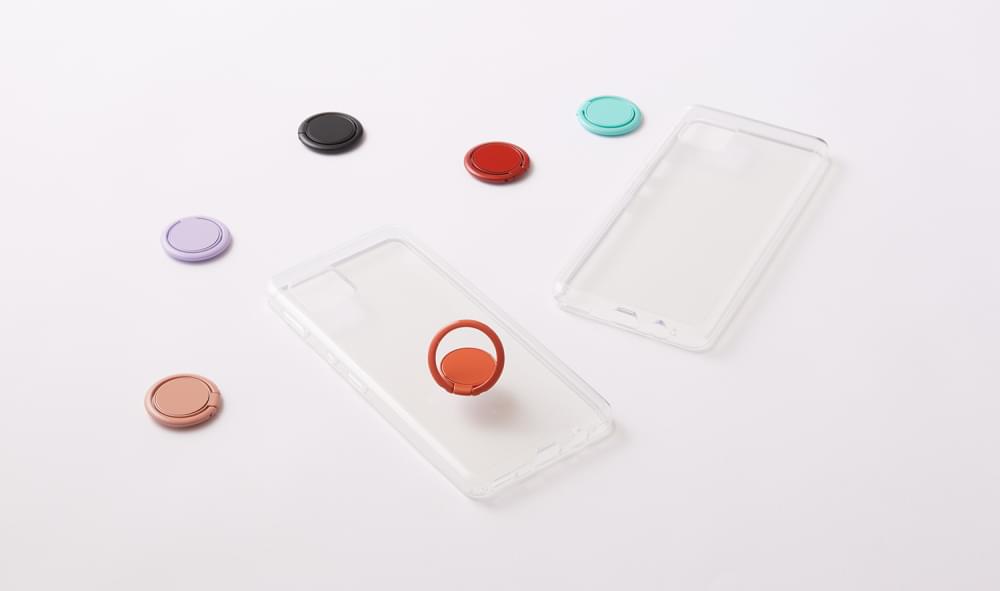 for AQUOS [Turtle] 5H ハイブリッドケース リングセット
