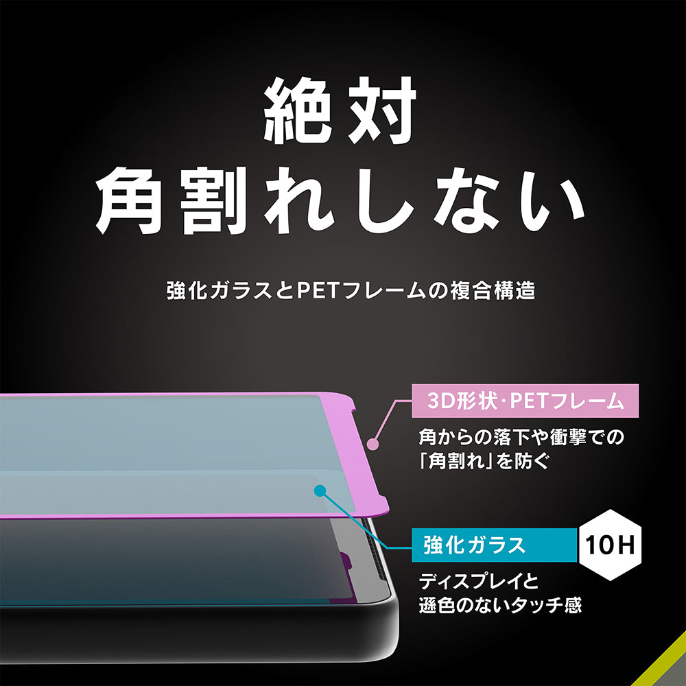 for Xperia [FLEX 3D] 高透明 複合フレームガラス