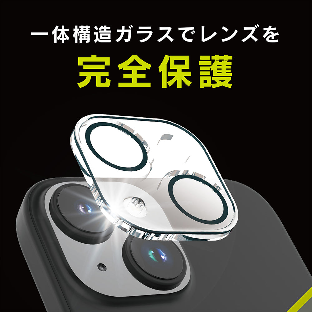 for iPhone [PicPro CUSHION] 高画質写真が撮れる ウルトラクリア カメラレンズ保護ガラス（販売終了）