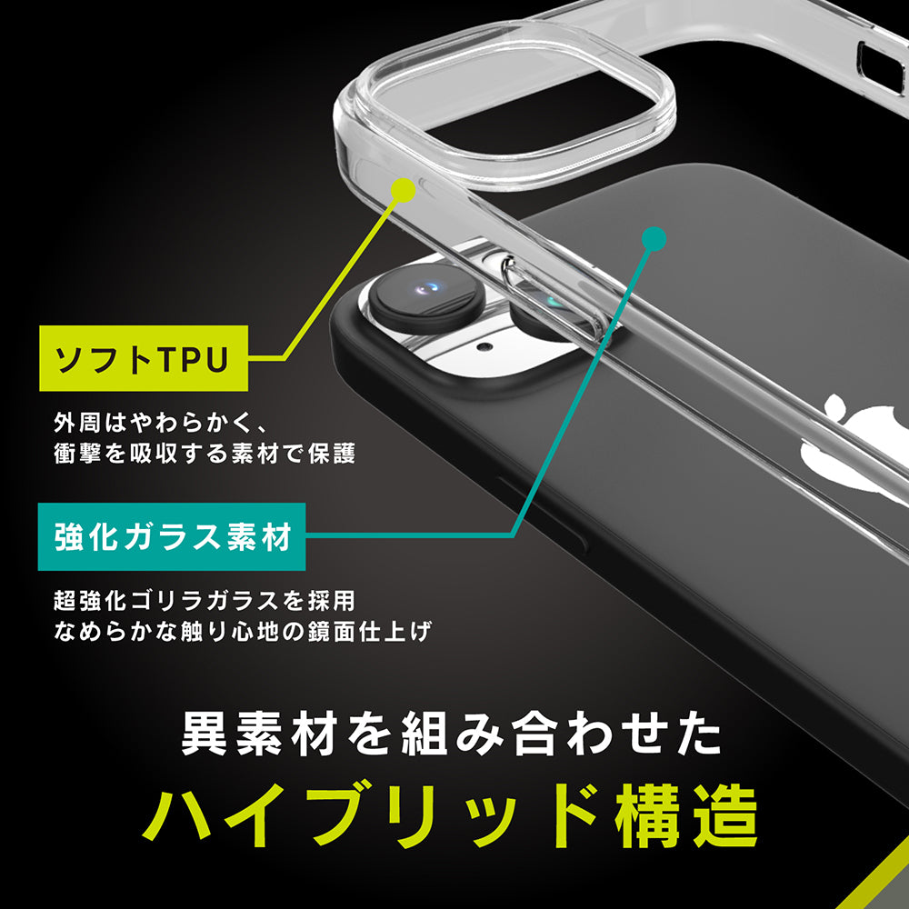 for iPhone [GLASSICA] 背面ゴリラガラスケース（販売終了）