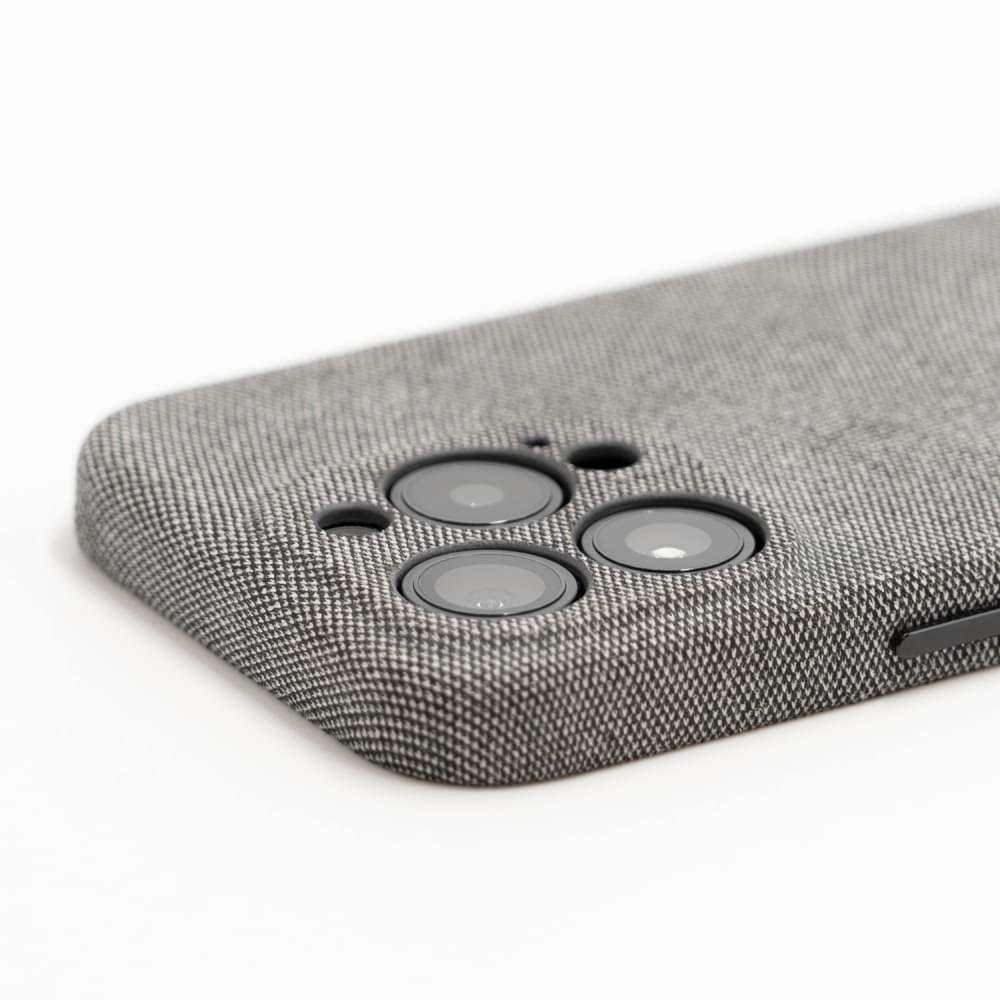 for iPhone 専用[NUNO] リサイクルファブリックバックケース