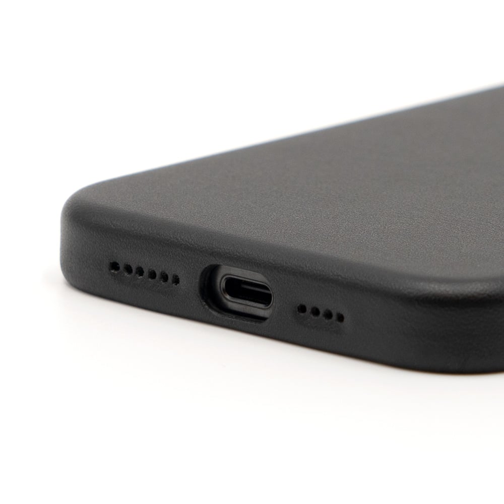 for iPhone専用[NUNO] ヴィーガンレザーバックケース