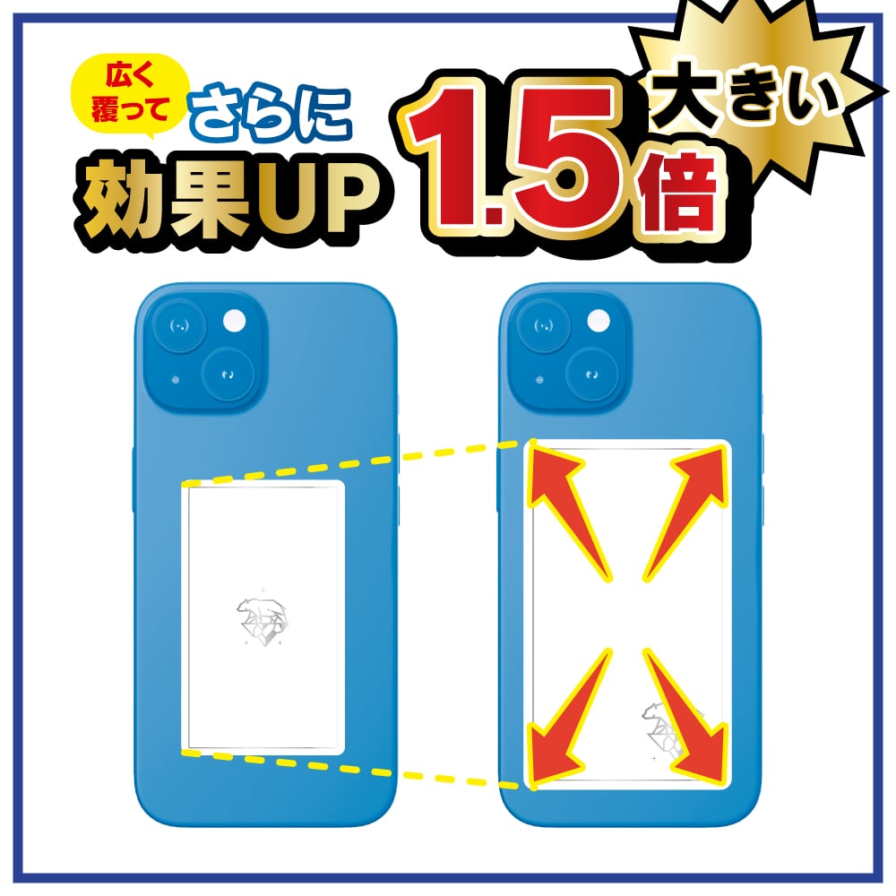 スマ冷え Premium 貼って剥がせるスマートフォン冷却シート 蓄熱