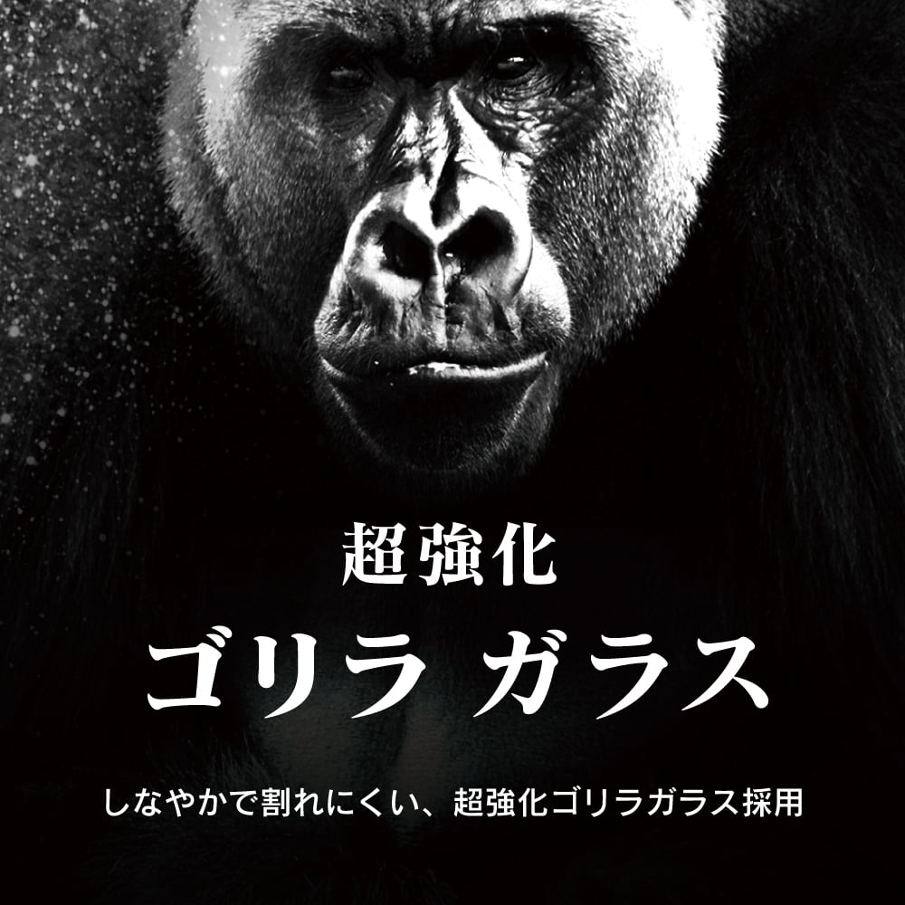 for iPhone [PicPro] ゴリラガラス クリア カメラレンズ保護ガラス