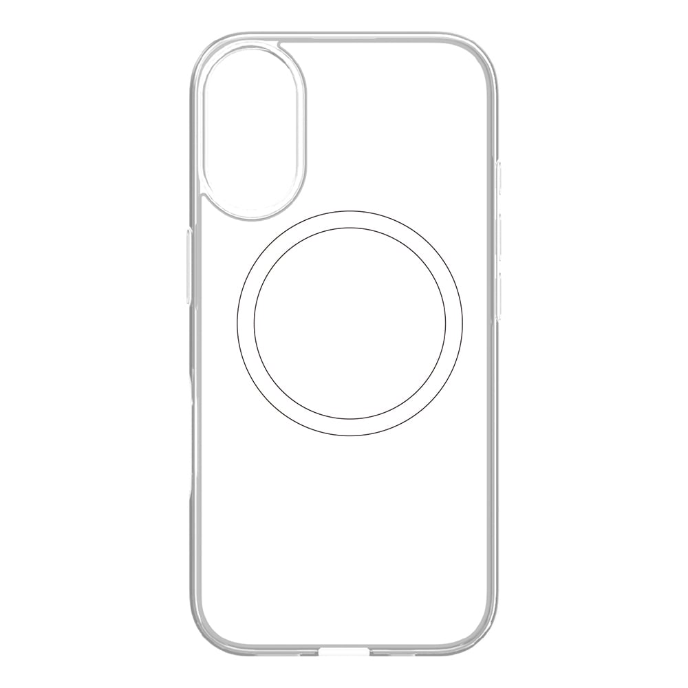 for iPhone [Turtle] MagSafe対応 ハイブリッドクリアケース