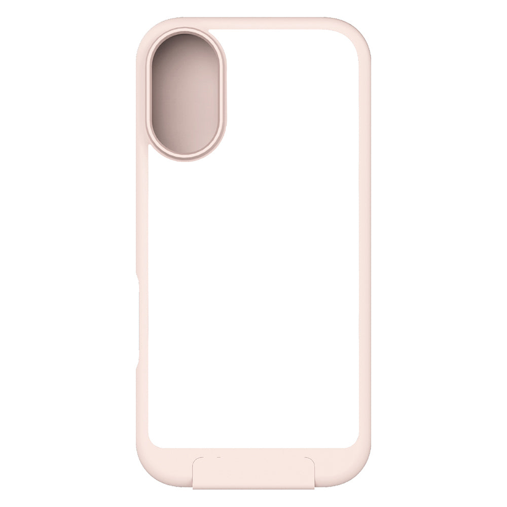 for iPhone [Vertical Flip] 縦開き背面クリアフリップケース