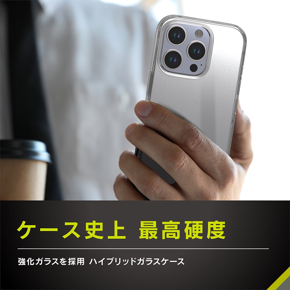 for iPhone [GLASSICA] 背面ゴリラガラスケース｜スマホケース