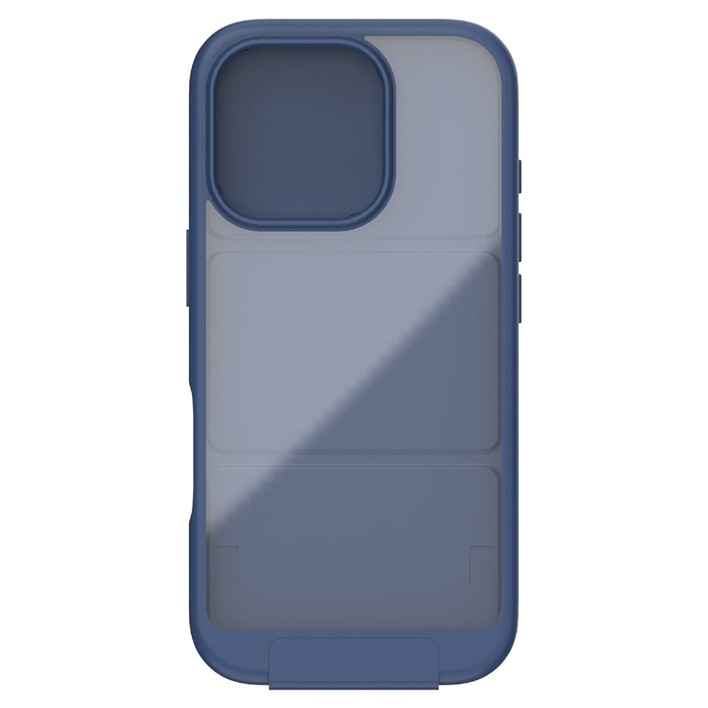 for iPhone [Vertical Flip] 縦開き背面クリアフリップケース