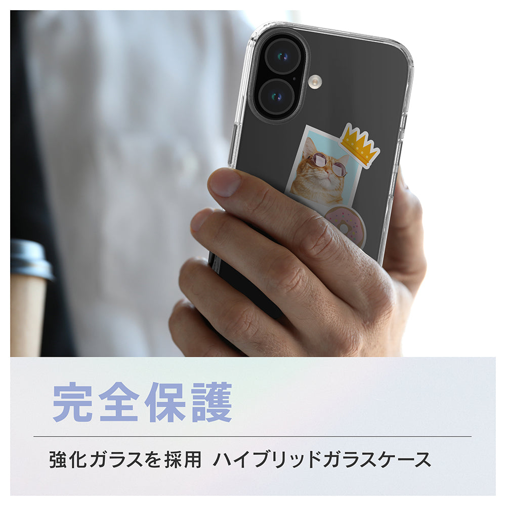 for iPhone [GLASSICA Beauty] 美しさ継続 背面ガラスケース